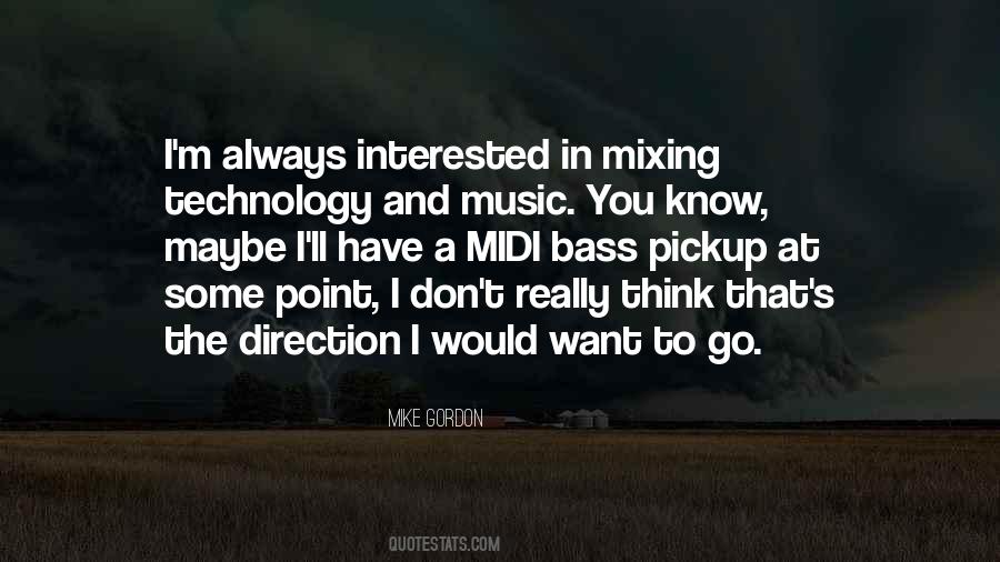 Quotes About Mixing Music #1213212