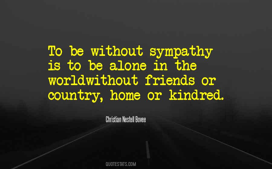 Quotes About Alone In The World #217361