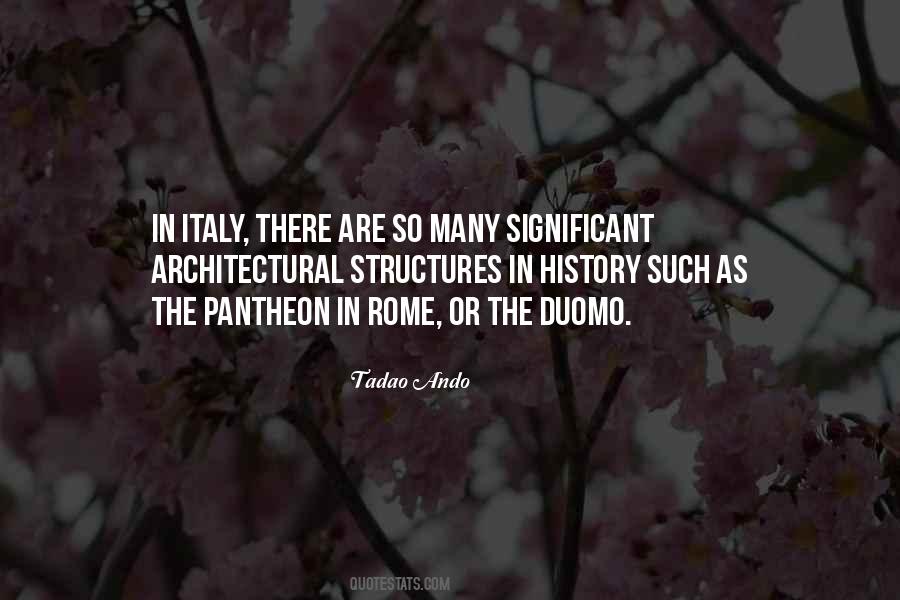 Quotes About The Pantheon In Rome #1431639