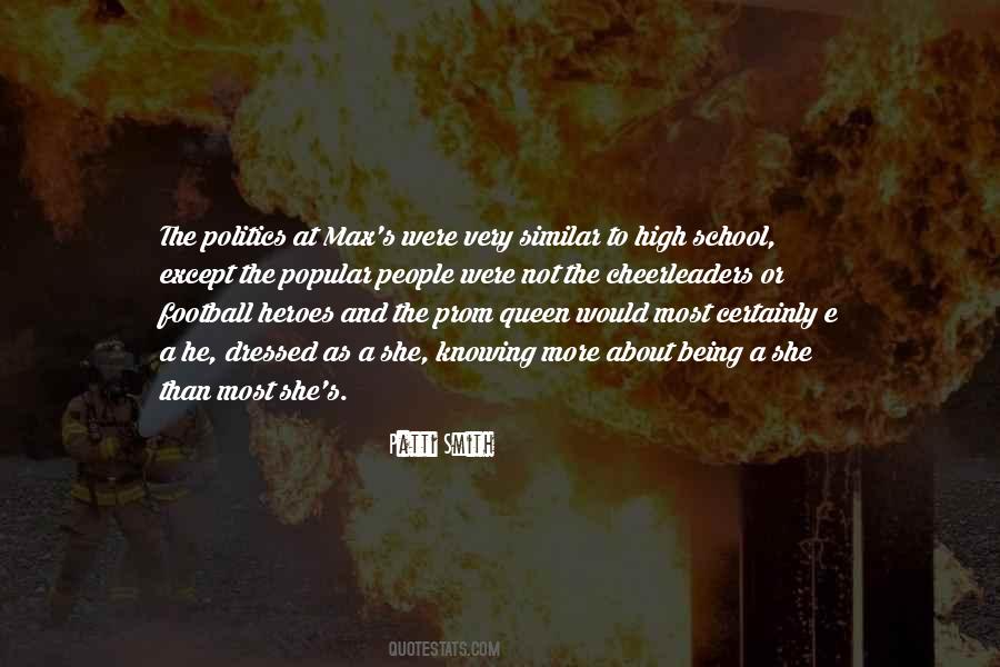 Quotes About High School Football #1346913