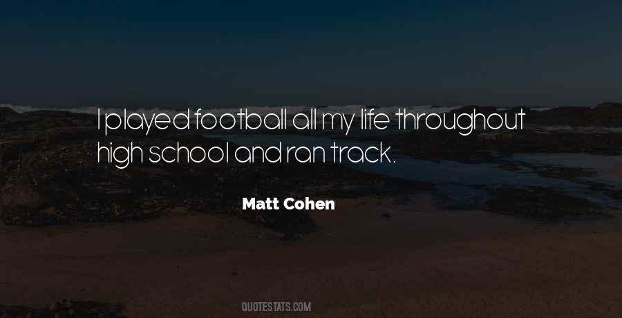 Quotes About High School Football #1663933