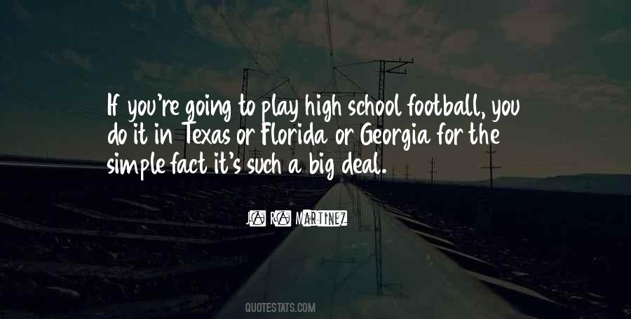 Quotes About High School Football #587115