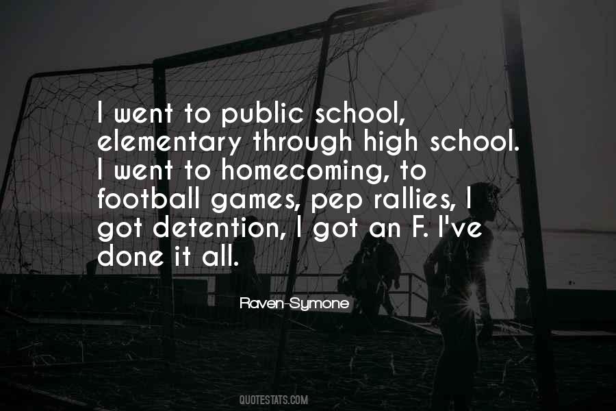 Quotes About High School Football #593959