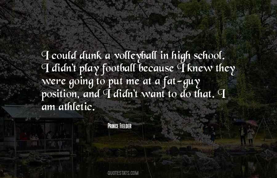 Quotes About High School Football #888283