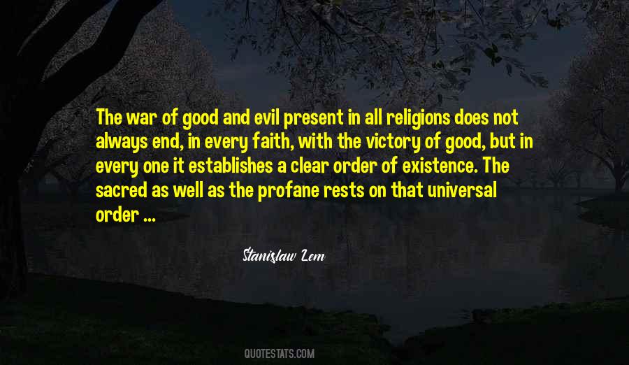 Quotes About Victory Over Evil #655397