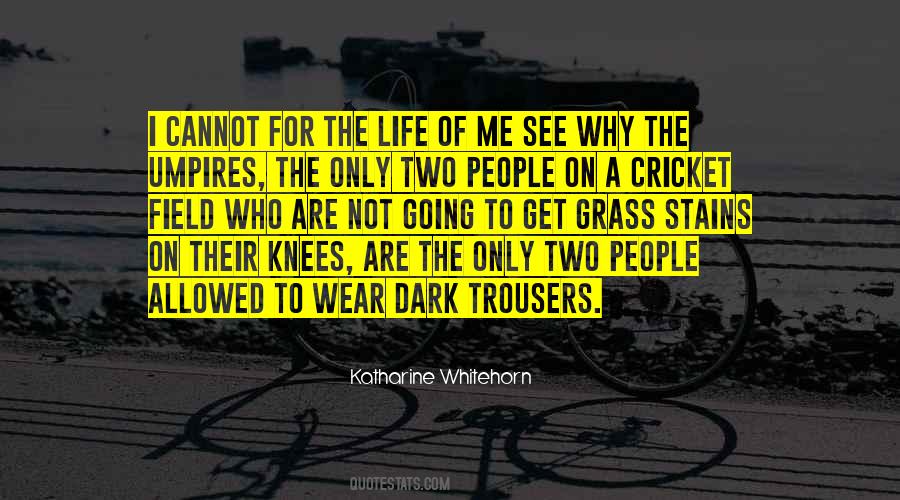 Life Cricket Quotes #45863