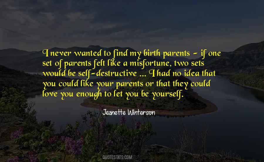 Quotes About Love Of Parents #154279