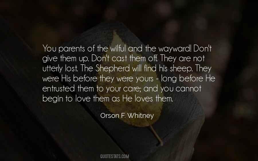 Quotes About Love Of Parents #475978