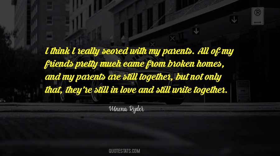 Quotes About Love Of Parents #557621