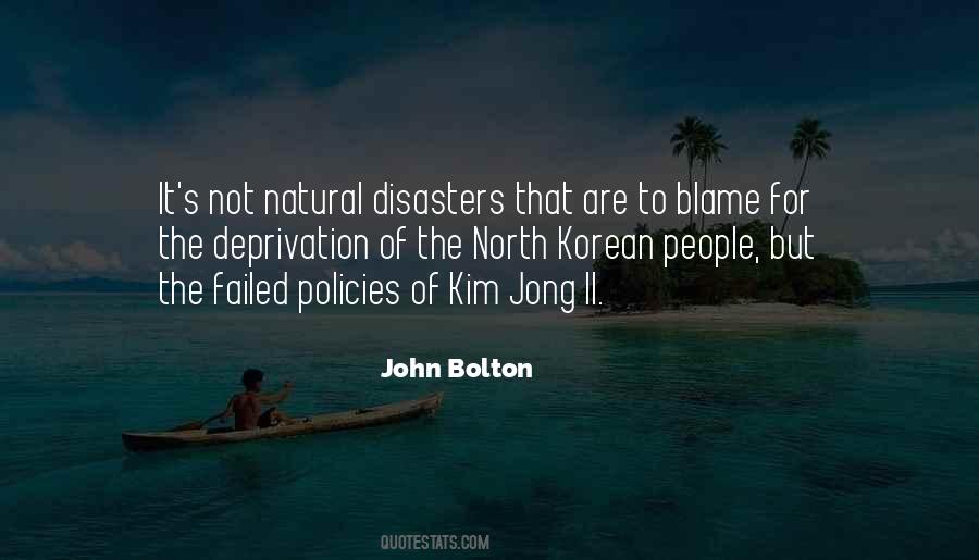 Quotes About Natural Disasters #26703