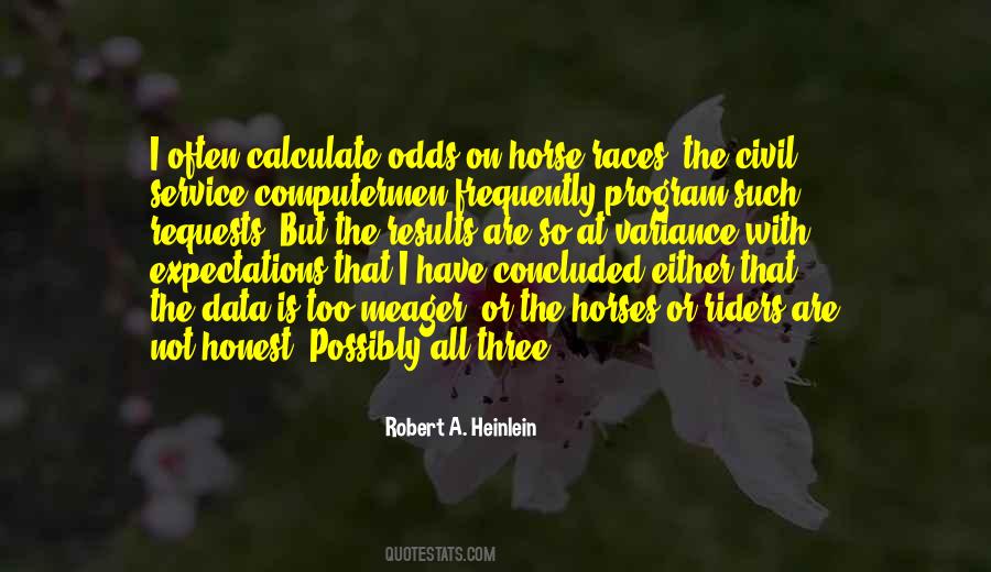 Quotes About Race Horses #463317