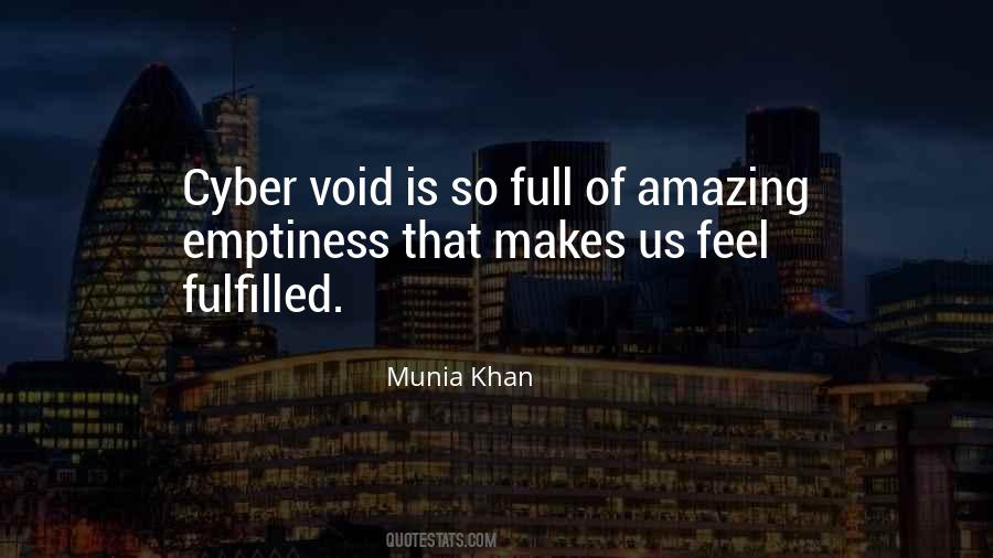 Quotes About Void #1158762