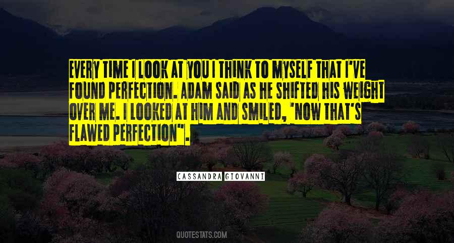 Flawed Perfection Quotes #1550093