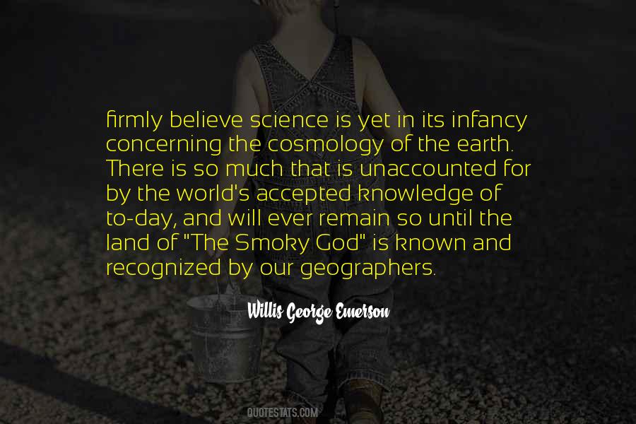 Quotes About Cosmology #1596725