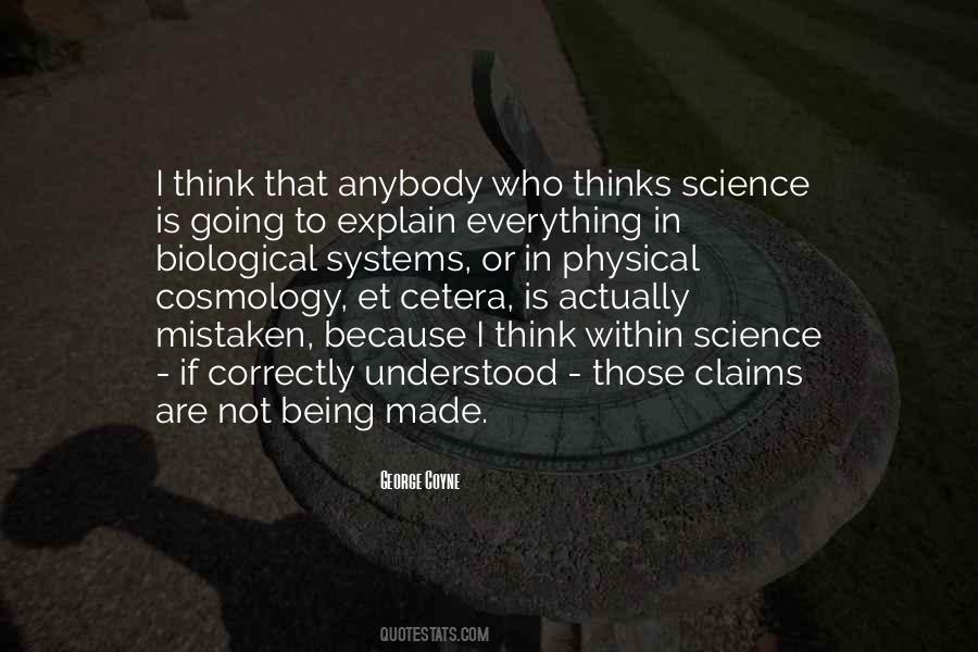 Quotes About Cosmology #1788618