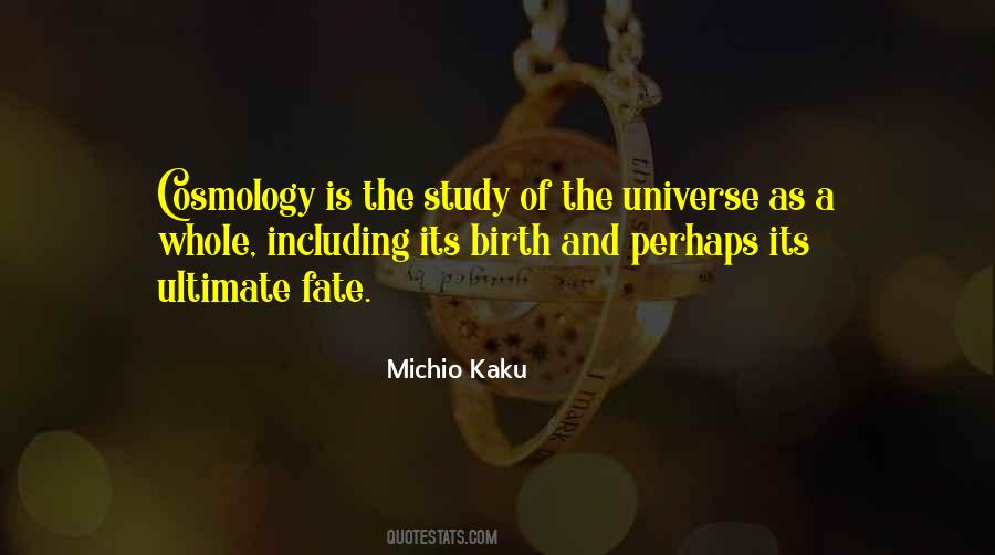 Quotes About Cosmology #874065