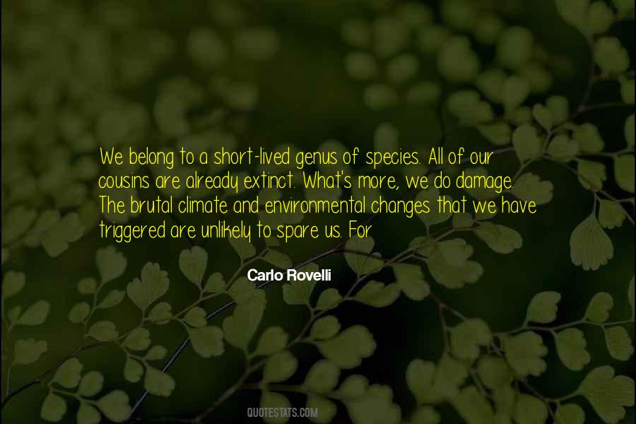 Environmental Changes Quotes #1120491