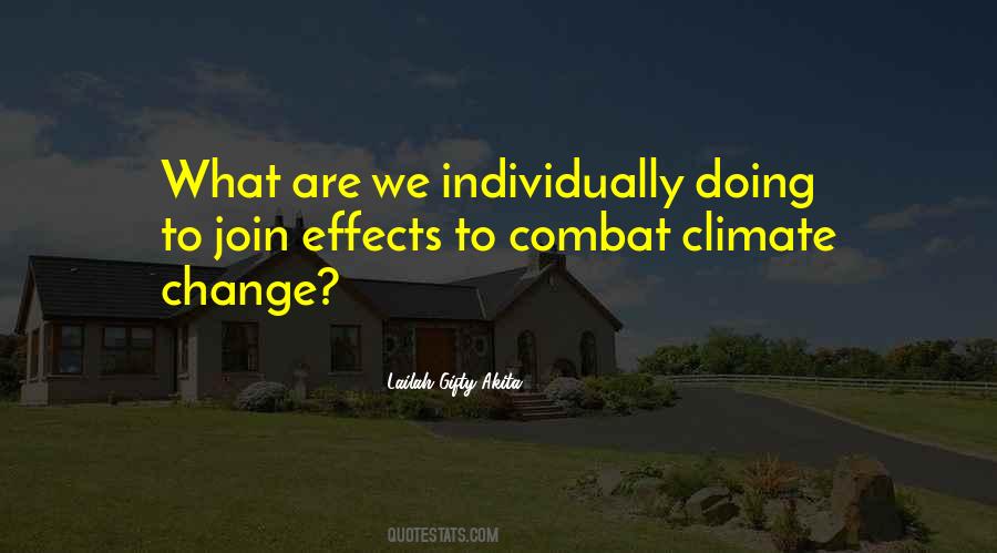 Environmental Changes Quotes #592971