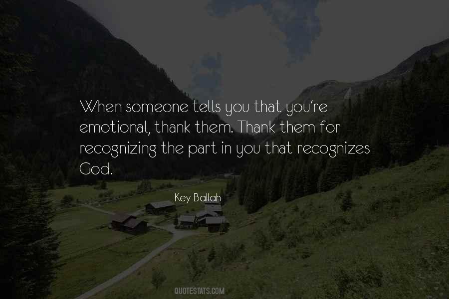 Recognizes God Quotes #486699