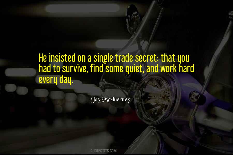 Trade Secret Quotes #130291