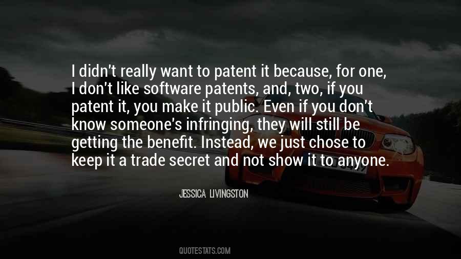 Trade Secret Quotes #933860