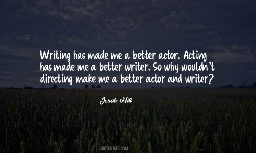 Actor Acting Quotes #1041155