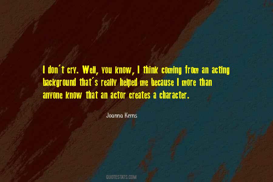 Actor Acting Quotes #356886