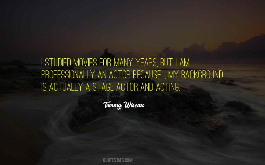 Actor Acting Quotes #42112