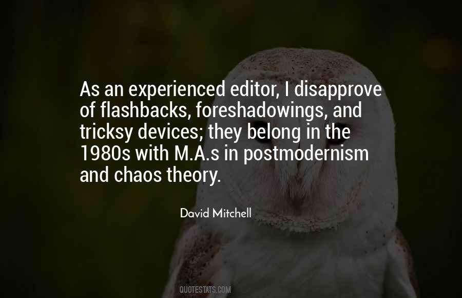 Quotes About Chaos Theory #723110