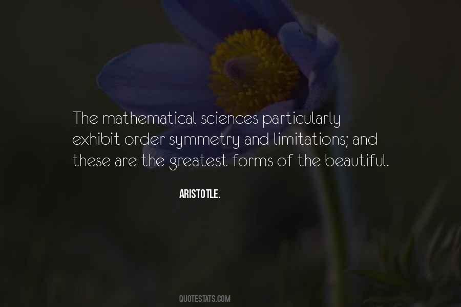 Quotes About Symmetry #535395