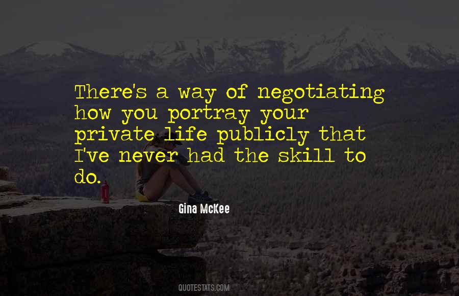 Quotes About Negotiating #239492