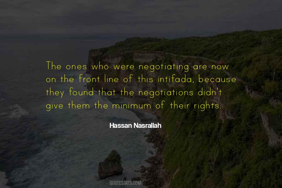 Quotes About Negotiating #700284