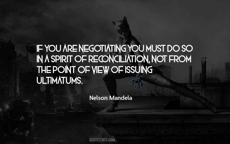 Quotes About Negotiating #850659