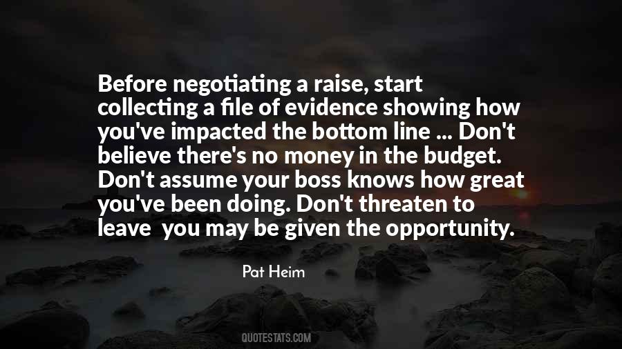 Quotes About Negotiating #944309