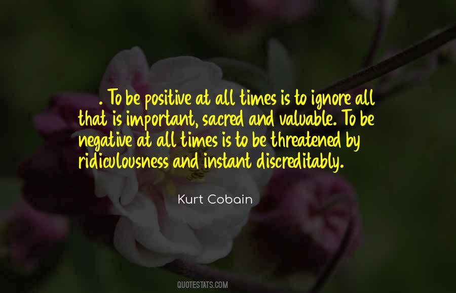 Quotes About Negative And Positive #319554