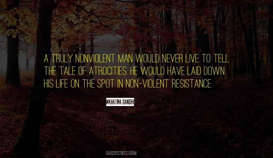 Quotes About Violent Man #1351957