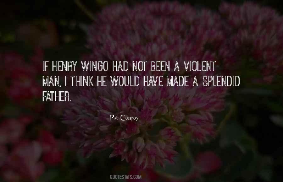 Quotes About Violent Man #278748