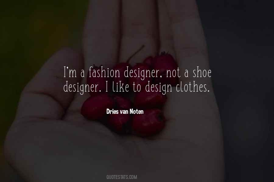 Quotes About Designer Clothes #333053