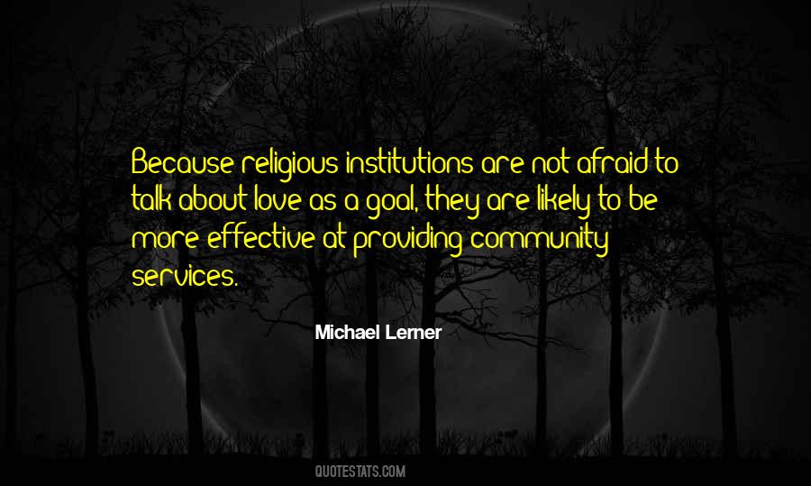 Quotes About Community Services #119789