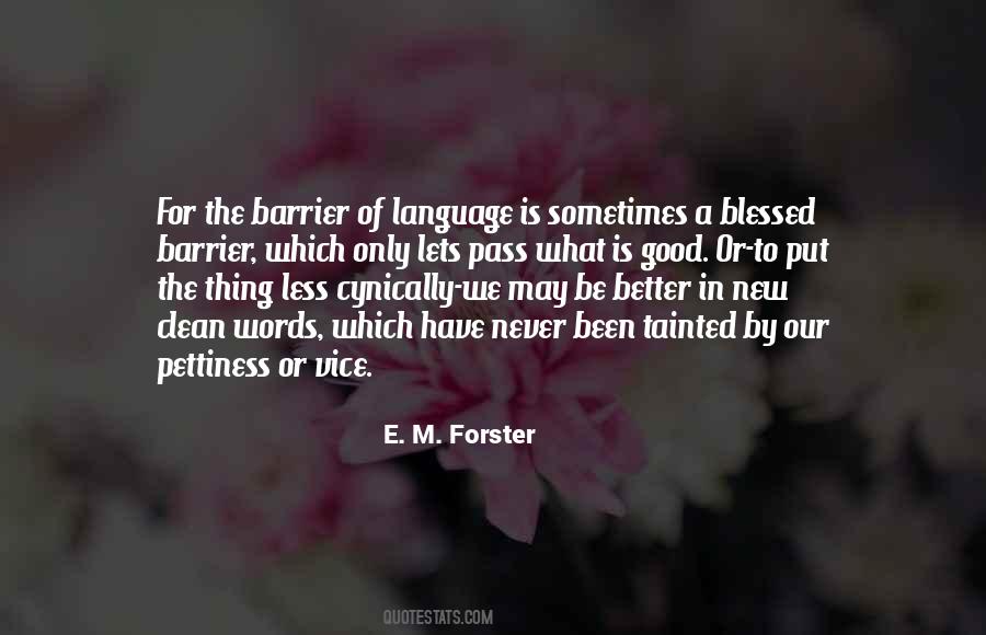 Quotes About Language Barrier #620254