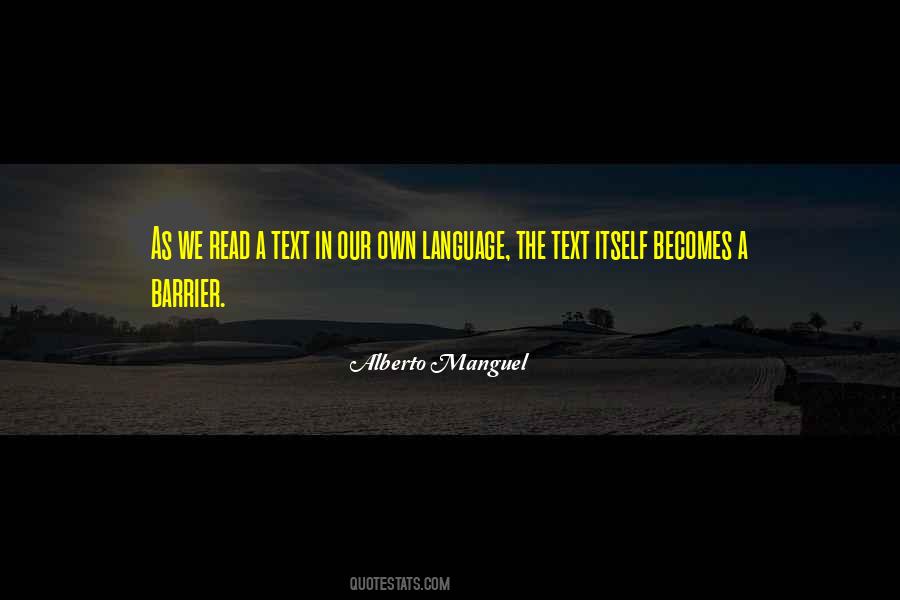 Quotes About Language Barrier #802157