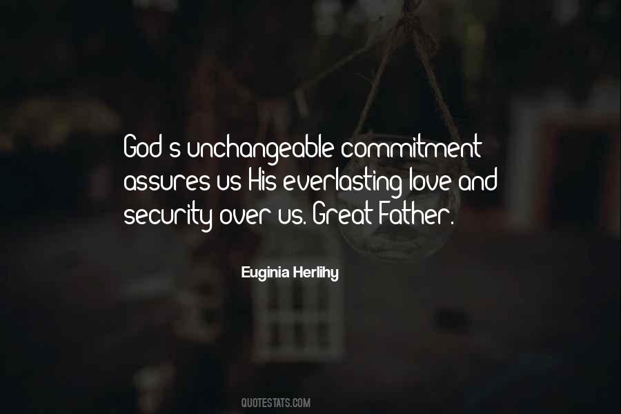 His Commitment Quotes #1002088