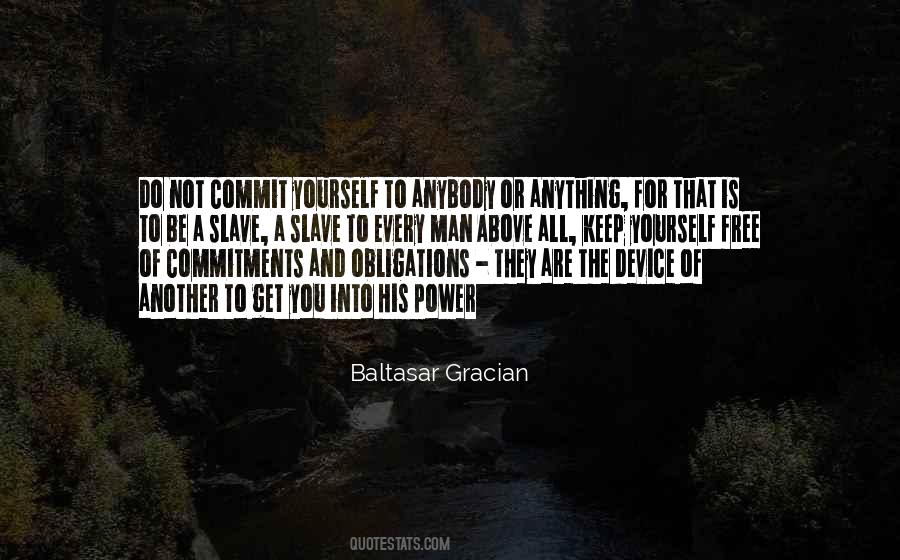 His Commitment Quotes #1116460
