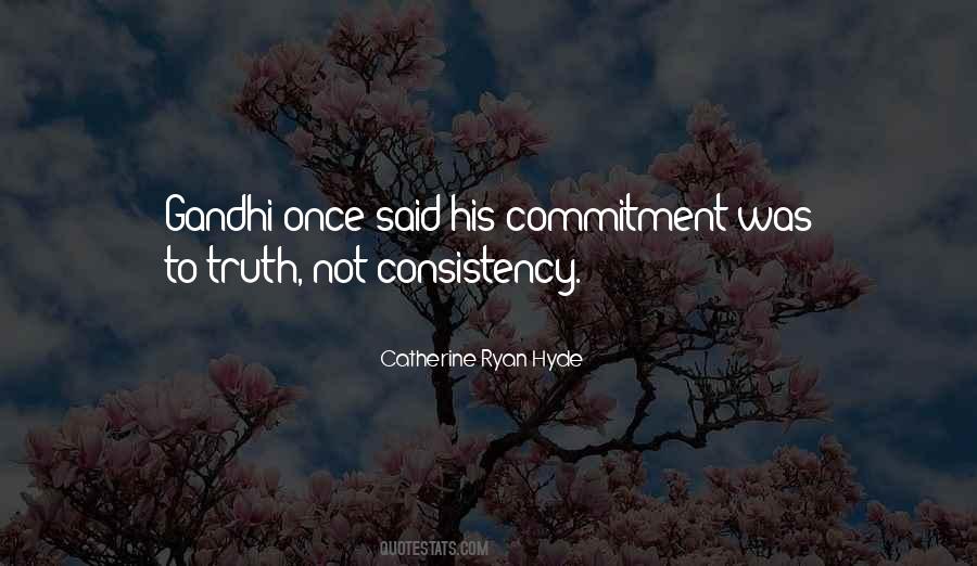 His Commitment Quotes #665248