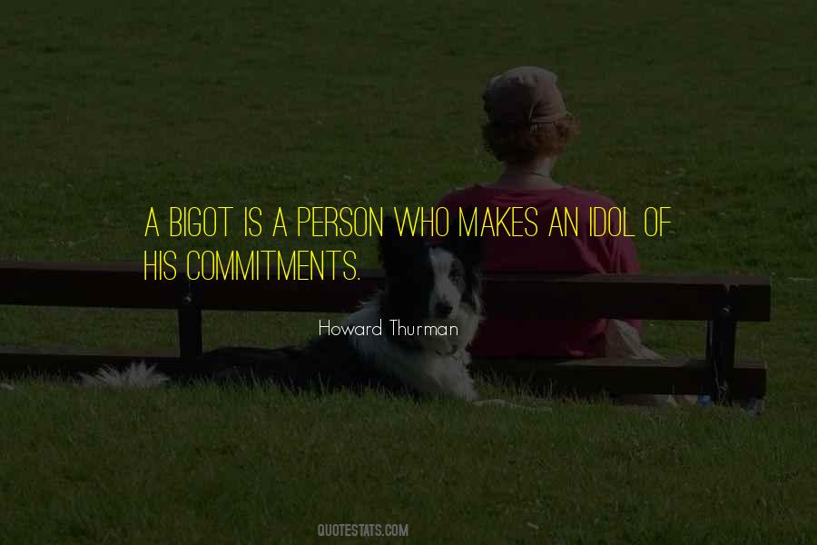His Commitment Quotes #808961