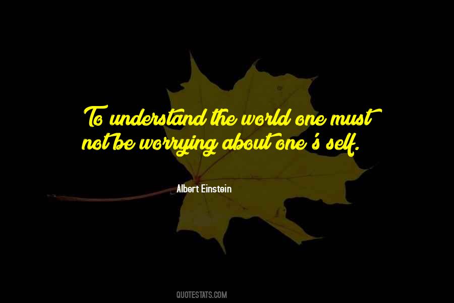 Quotes About Not Understanding The World #295300