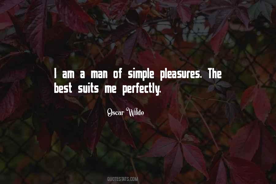 Quotes About Simple Pleasures #1868204