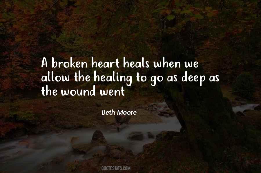 Quotes About Broken Heart Healing #1109539