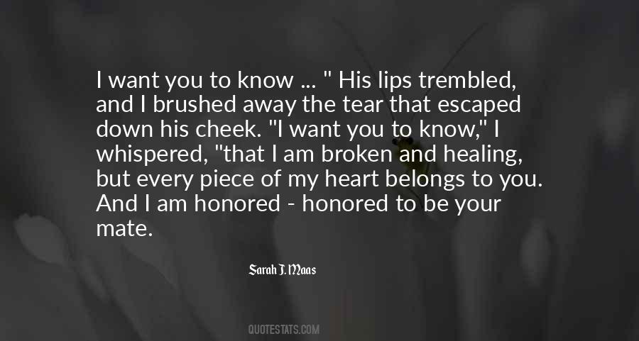 Quotes About Broken Heart Healing #1692521