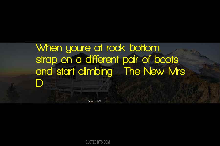 Climbing A Hill Quotes #1563659
